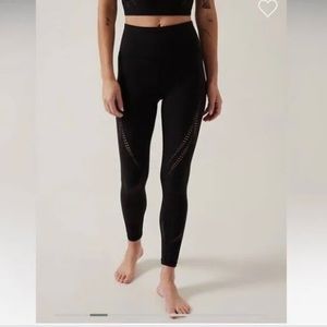 Athleta Elation, laser cut leggings